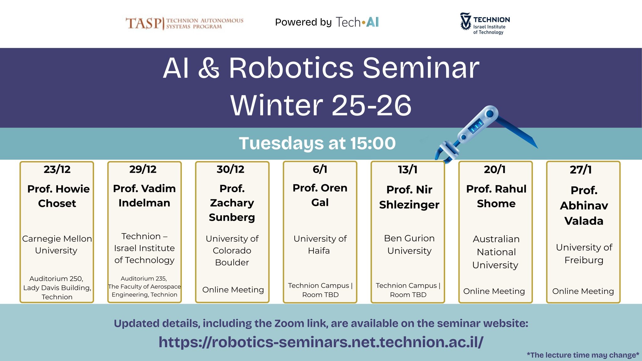 Winter 25-26 Seminar Schedule